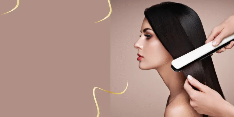 Dark Blue White Collage Hair Salon Business Banner - 100% Authentic Skincare, Fragrances & Essentials at Factory-Direct Prices.