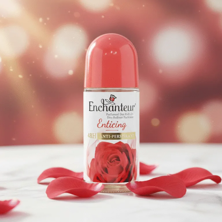 Enchanteur Perfumed Deo Roll-On - Enticing | Long-Lasting Fragrance