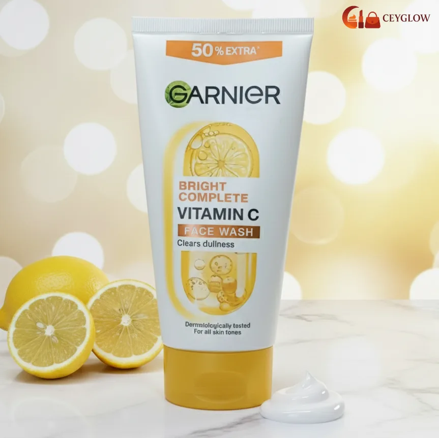 Garnier Bright Complete Vitamin C Face Wash 150ml | Brightening Cleanser