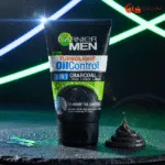Garnier Men 3-in-1 Charcoal Wash, Scrub & Mask 100ml | Oil Control