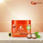 ROUSHUN Natural Hair Care Shea Butter Curling Cream (350ml) - Define, Soften, Frizz-Free