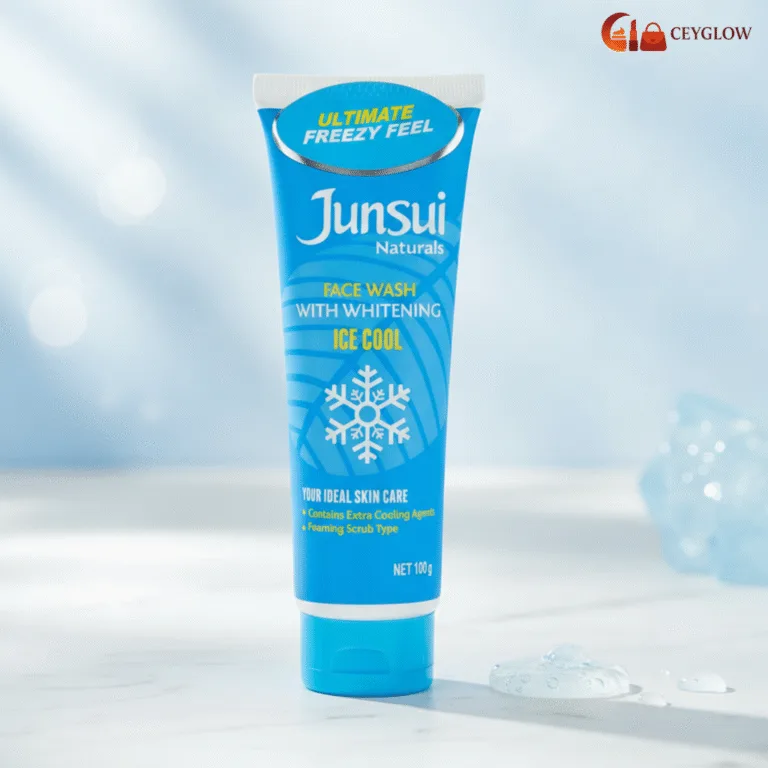 Junsui Ice Cool Face Wash 100g | Refreshing & Whitening