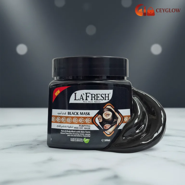LaFresh Black Peel Off Mask 500ml | Activated Charcoal Detox Mask
