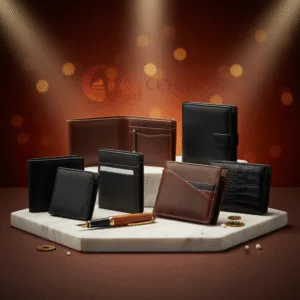 High-quality men's leather wallets, bifold and trifold styles, available at Ceyglow Sri Lanka.