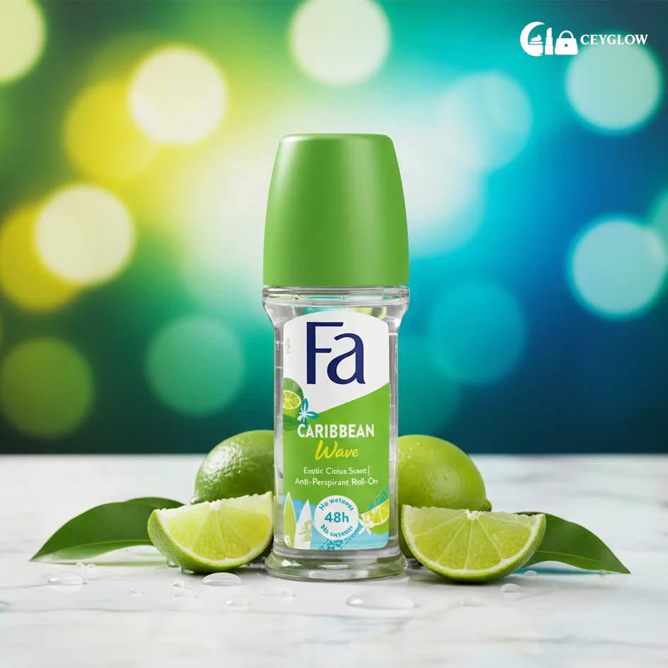 Fa Caribbean Wave Anti-Perspirant Roll-On (50ml) | Exotic Citrus Scent - Ceyglow Sri Lanka Fa Caribbean Wave Anti-Perspirant Roll-On (50ml) | Exotic Citrus Scent - Ceyglow Sri Lanka