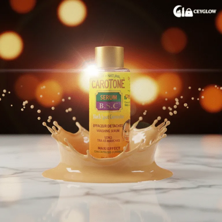 Carotone B.S.C Black Spot Corrector Serum 30ml with Maxi Effect formula to reduce dark spots and even skin tone, available at Ceyglow Sri Lanka.