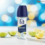Fa Sport Anti-Perspirant Roll-On 50ml with invigorating Citrus Green scent and 48H protection available at Ceyglow Sri Lanka.