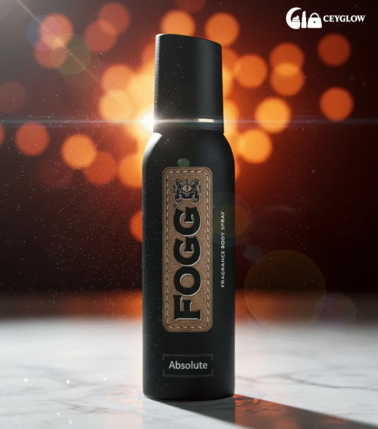 Fogg Absolute Fragrance Body Spray 150ml for men with no gas formula available at Ceyglow Sri Lanka.