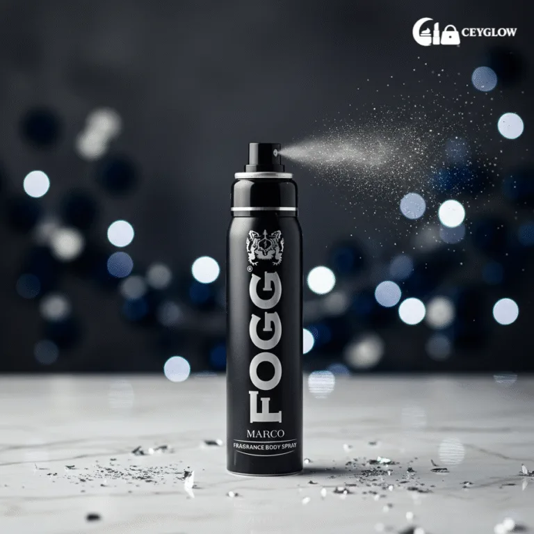 Fogg Marco Fragrance Body Spray 120ml no gas perfume with fresh and woody scent available at Ceyglow Sri Lanka