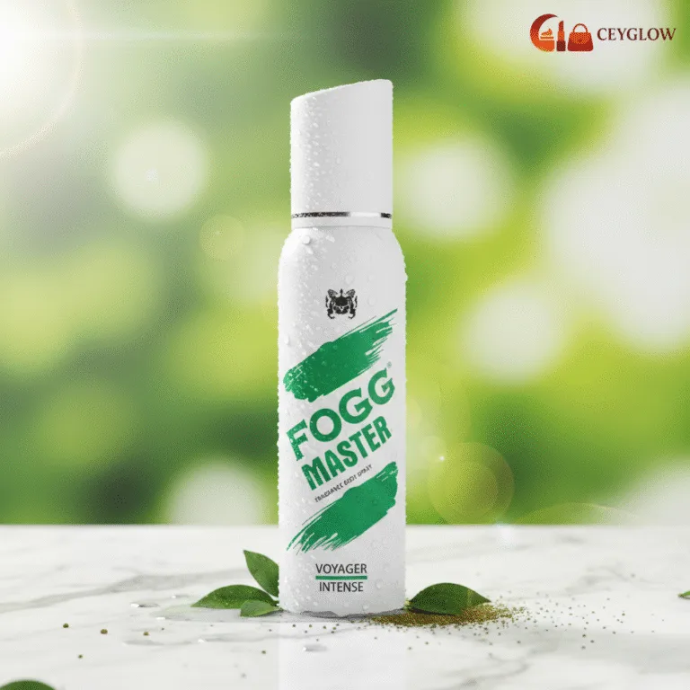 Fogg Master Voyager Intense Fragrance Body Spray 120ml no gas deodorant for men available at Ceyglow Sri Lanka.