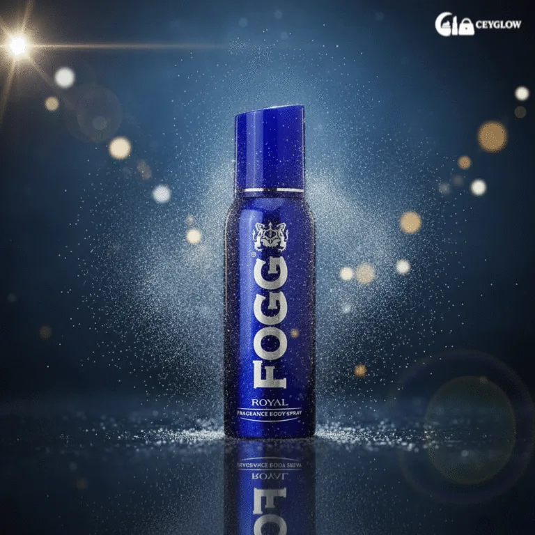 Fogg Royal Fragrance Body Spray 120ml for men, gas-free and long-lasting Aromatic Spicy scent, available at Ceyglow Sri Lanka.