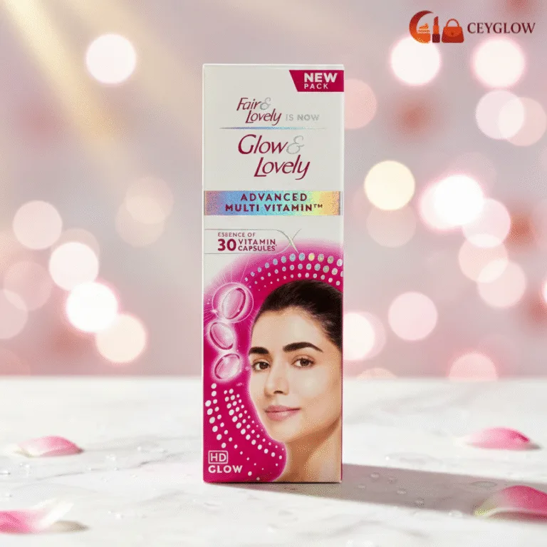 Glow & Lovely Advanced Multi Vitamin Face Cream box (formerly Fair & Lovely) with HD Glow available at Ceyglow Sri Lanka