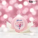 Johnson's 24-Hour Moisture Soft Cream 200ml with shea butter for face and body hydration, reducing signs of dry skin, available at Ceyglow Sri Lanka.