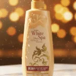 Mistine White Spa Swiss Gold Serum Body Lotion 200ml with 99.99% pure Swiss Gold and Caviar extract for intense glow and anti-aging available at Ceyglow Sri Lanka.