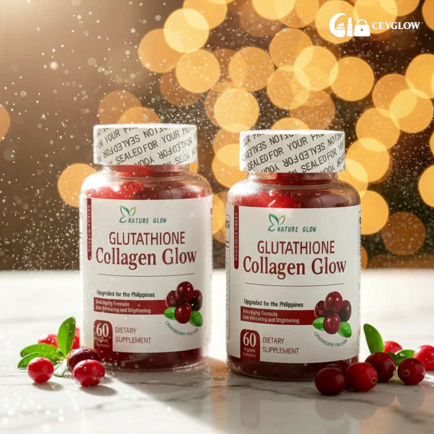 nature-glow-glutathione-collagen-gummies-cranberry-60pcs-ceyglow-sri-lanka Nature Glow Glutathione Collagen Glow Gummies Cranberry Flavor 60 count bottle available at Ceyglow Sri Lanka