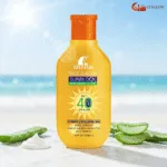 Roushun Face and Body Sunblock Whitening Lotion SPF 40 with Vitamin C and Hyaluronic Acid available at Ceyglow Sri Lanka
