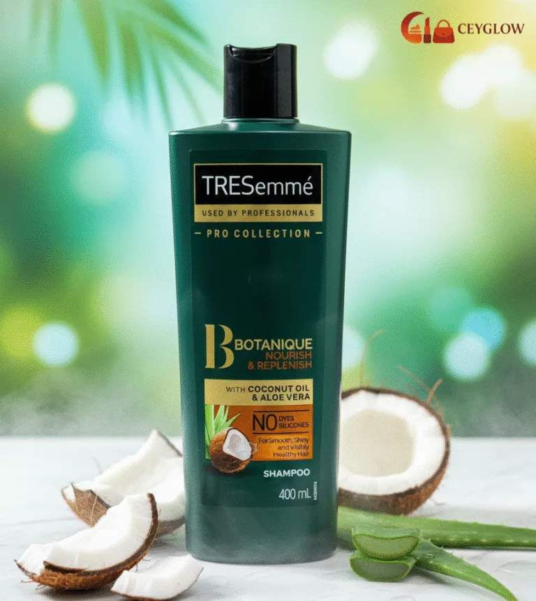 TRESemmé Botanique Nourish and Replenish Shampoo 400ml with Coconut Oil and Aloe Vera available at Ceyglow Sri Lanka.