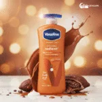 Vaseline Intensive Care Cocoa Radiant Body Lotion 600ml with pure cocoa butter available at Ceyglow Sri Lanka