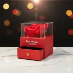 Artificial Rose Gift Box with Drawer – Valentine Gift Sri Lanka