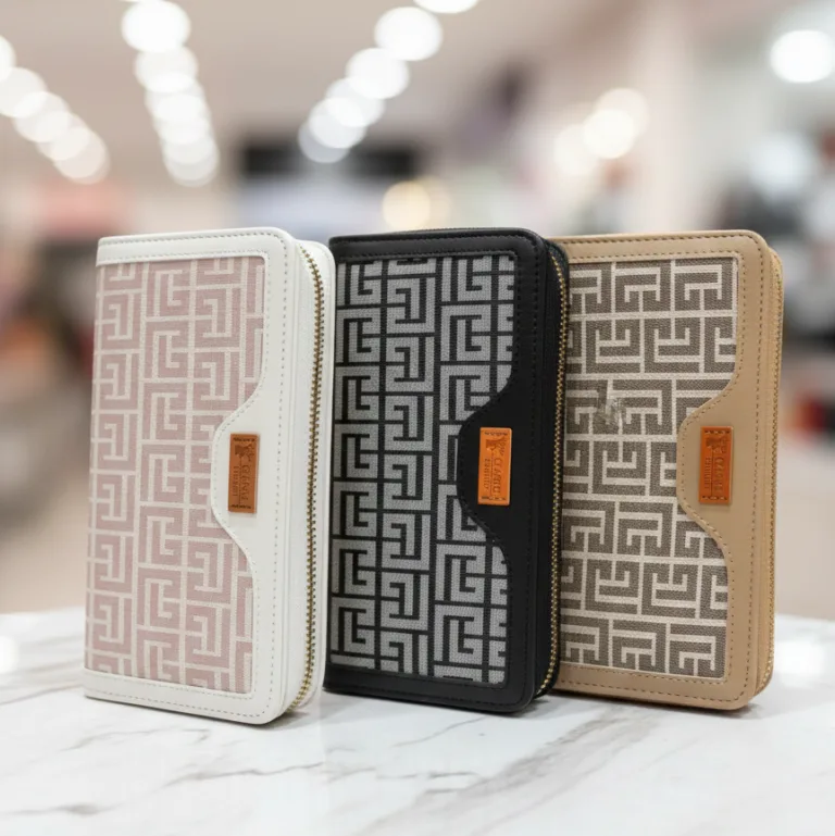 women long wallet premium zip wallet for women