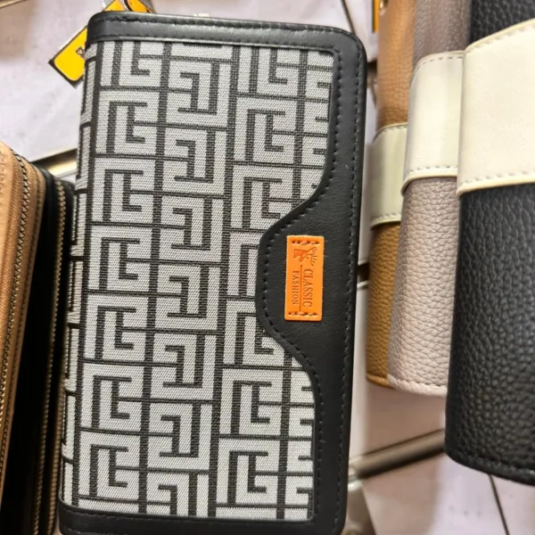 women long wallet premium zip wallet for women